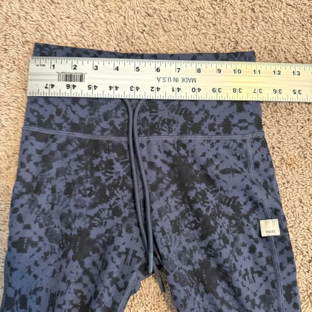 Vuori Daily XS high rise Ocean Shibori athletic legging P 3627